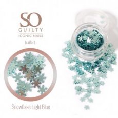 Snowflakes SG light blue